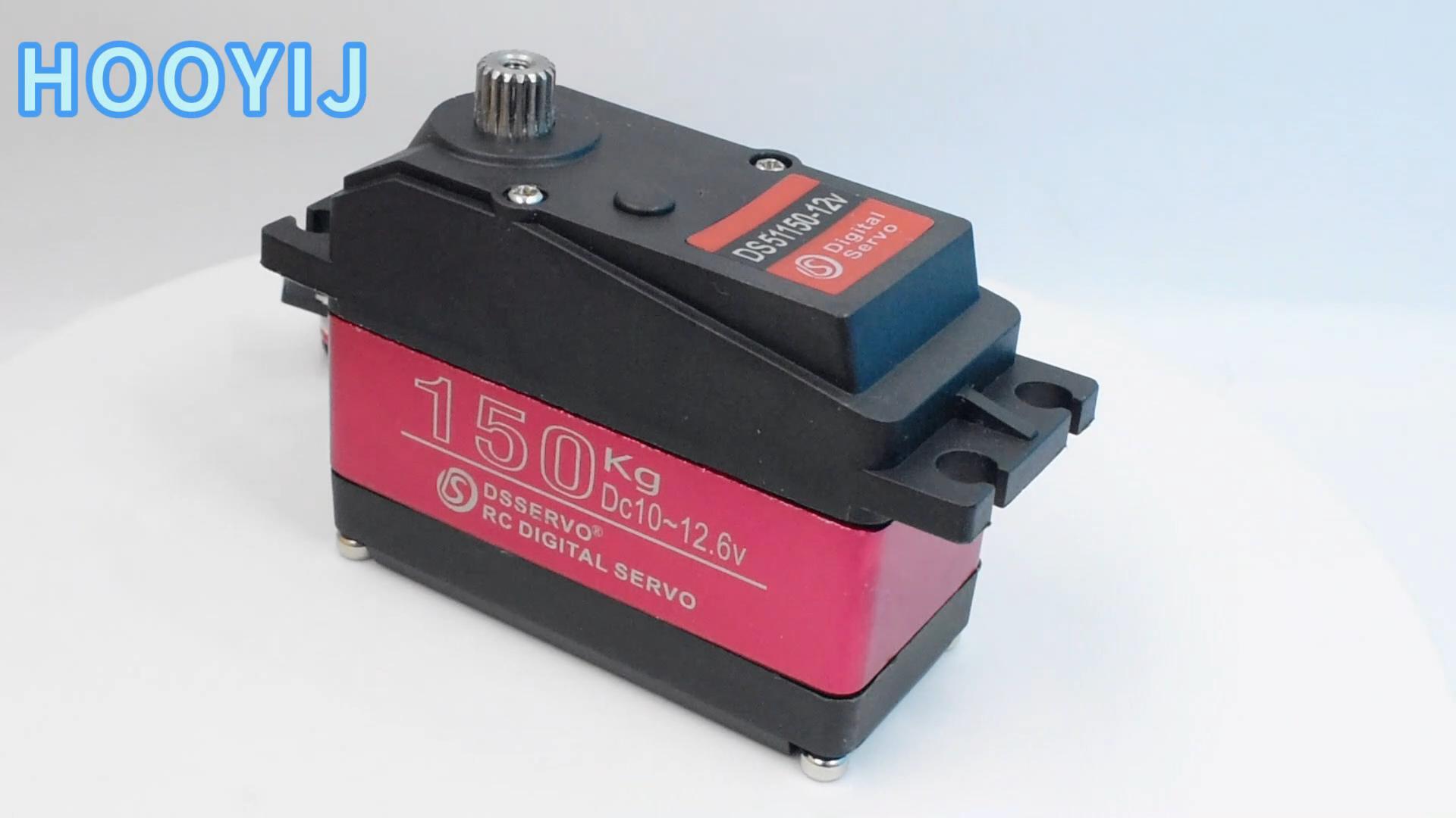 Amazon.com: HOOYIJ 12V Waterproof IP66 150KG Digital RC Servo 1/5